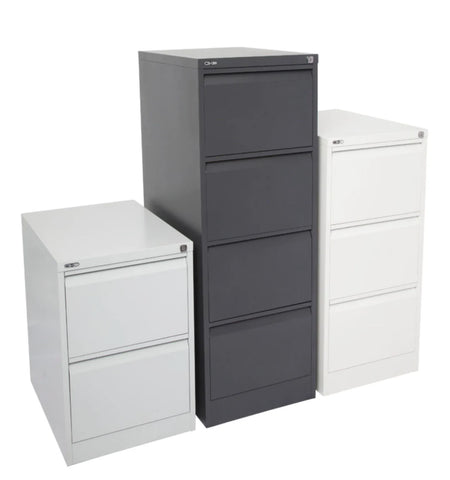 Office filing cabinets. 2 drawer, 3 drawer & 4 drawer filing cabinets