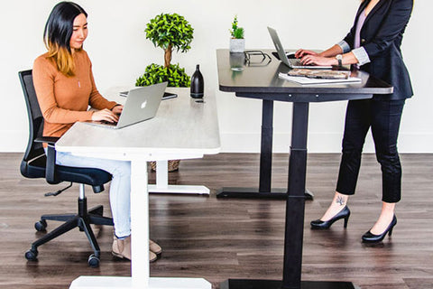 Electric height adjustable desks, tables & workstations