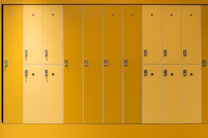 Staff lockers