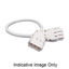 Boost Crank Manual Height Adjustable Back To Back Workstation With Screen and Cable Tray - Natural White Melamine & White Powder Coat_x000D_
1800mm W x 1500mm D x 1330mm H (Overall) | 1800mm W x 750mm D x 705mm - 1155mm H (Per User) | Fully Ducted Cable T Default Vendor