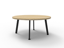 Boost+ Executive Desk with modesty panel - LEFT Hand Side Configuration - Natural Oak/White_x000D_
2100mm W x 750mm D x 620mm - 1270mm H Boost+ Height Adjustable Dual Motor Underframe_x000D_
Side Cabinet: 1800mm W x 500mm D x 520mm H, Finished With Natura Default Vendor