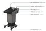Fixed Height Post Lectern All Business Needs Australia ®