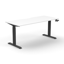 Open Slab End Workstation - Cherry Melamine and Ironstone_x000D_
1200mm W x 600mm D x 730mm H_x000D_
E0 Rated Melamine Board - 25mm T Worksurface / 18mm T Underframe_x000D_
2 x 80mm Diameter Cable Entry Holes In Work Top Default Vendor