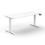 Open Slab End Workstation - Beech Melamine and Ironstone_x000D_
1500mm W x 750mm D x 730mm H_x000D_
E0 Rated Melamine Board - 25mm T Worksurface / 18mm T Underframe_x000D_
2 x 80mm Diameter Cable Entry Holes In Work Top Default Vendor