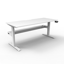 Open Slab End Workstation - Beech Melamine and Ironstone_x000D_
1800mm W x 750mm D x 730mm H_x000D_
E0 Rated Melamine Board - 25mm T Worksurface / 18mm T Underframe_x000D_
2 x 80mm Diameter Cable Entry Holes In Work Top Default Vendor