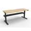 Casa Executive Desk With Eternity Leg RIGHT Hand Side Configuration - Natural Oak Top / Black Leg_x000D_
Overall: 2000mm W x 1800mm x 748mm H, Desk: 1800mm x 800mm D x 748mm H_x000D_
Side Cabinet: 1800mm W x 600mm D x 620mm H, 350mm H Modesty Panel, 43mm Default Vendor