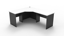 Eternity 6 Person Double Sided Workstation - No Screen - Natural White Melamine and White Powder Coat | E0 Enviroboard Top With 410mm W x 50mm D Scallop | 30mm Cable Access Void In Between Double Sided Users - Infill Rail Avail. At An Additional Cost | 36 Default Vendor