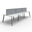 Deluxe Infinity Loop Leg Desk & Return - 2 Piece Table Top_x000D_
Natural Oak Melamine and Black Powder Coat | Workstation Size: 1800mm W x 750mm D With 50mm D Scallop Cutout To Rear | Return Size: 1100mm W x 600mm D_x000D_
25mm T E0 Worksurface | 60mm x Default Vendor