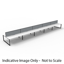 Deluxe Rapid Infinity 1 Person Single Sided Workstation - No Screen_x000D_
Natural White Melamine and White Powder Coat | Worksurface With 410mm W x 50mm D Scallop Cable Access | 1200mm W x 750mm D x 730mm H (Overall), 1200mm W x 750mm D x 730mm H (Per Us Default Vendor