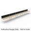 Deluxe Rapid Infinity 1 Person Single Sided Corner Workstation_x000D_
Natural Oak Melamine and White Powder Coat_x000D_
 Worksurface With 80mm Diameter Cable Entry Hole | 1800mm W x 1800mm W x 750mm D x 730mm H | 60mm x 30mm Profile Leg Underframe Default Vendor