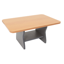 Halo+ Executive Desk with modesty panel - LEFT Hand Side Configuration - Natural Oak/Black_x000D_
2100mm W x 750mm D x 620mm - 1270mm H Halo+ Height Adjustable Dual Motor Underframe_x000D_
Side Cabinet: 1800mm W x 500mm D x 520mm H, Finished With Natural Default Vendor