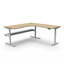 Halo Static Single Sided Workstation - Natural Oak/Black - 1500mm W x 750mm D x 730mm H_x000D_
E0 Rated 25mm T Table Top Finished In Natural Oak With Rigid Edging & 50mm D Scallop Cut Out To Rear, Underframe Finished In Black Satin Powder Coat_x000D_
Colu Default Vendor