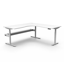 Halo Static Single Sided Workstation - Natural White/Black - 1500mm W x 750mm D x 730mm H_x000D_
E0 Rated 25mm T Table Top Finished In Natural White With Rigid Edging & 50mm D Scallop Cut Out To Rear, Underframe Finished In Black Satin Powder Coat_x000D_ Default Vendor