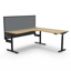 Halo Static Single Sided Workstation - Natural White/White - 1500mm W x 750mm D x 730mm H_x000D_
E0 Rated 25mm T Table Top Finished In Natural White With Rigid Edging & 50mm D Scallop Cut Out To Rear, Underframe Finished In White Satin Powder Coat_x000D_ Default Vendor