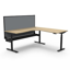 Halo Static Single Sided Workstation - Natural White/White - 1800mm W x 750mm D x 730mm H_x000D_
E0 Rated 25mm T Table Top Finished In Natural White With Rigid Edging & 50mm D Scallop Cut Out To Rear, Underframe Finished In White Satin Powder Coat_x000D_ Default Vendor