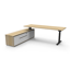 Halo Static Single Sided Workstation With Cable Tray - Natural White/White_x000D_
1500mm W x 750mm D x 730mm H, E0 Rated 25mm T Table Top Finished In Natural White With Rigid Edging & 50mm D Scallop Cut Out To Rear, Underframe Finished In White Satin Powd Default Vendor