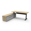 Halo Static Single Sided Workstation With Cable Tray - Natural White/White_x000D_
1800mm W x 750mm D x 730mm H, E0 Rated 25mm T Table Top Finished In Natural White With Rigid Edging & 50mm D Scallop Cut Out To Rear, Underframe Finished In White Satin Powd Default Vendor