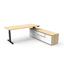 Halo Static Single Sided Workstation With Screen - Natural White/White_x000D_
1500mm W x 750mm D x 1330mm H, E0 Rated 25mm T Table Top Finished In Natural White With Rigid Edging & 50mm D Scallop Cut Out To Rear, Underframe Finished In White Satin Powder Default Vendor