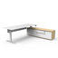 Halo Static Back To Back Workstation - Natural White/Black_x000D_
1500mm W x 1500mm D x 730mm H (Overall), 1500mm W x 750mm D x 730mm H (Per User)_x000D_
E0 Rated 25mm T Table Top With Rigid Edging & 50mm D Scallop Cut Out To Rear_x000D_
Underframe In Pow Default Vendor