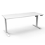 CLEG Open Workstation With Return - Two Piece Top - Beech Melamine and Silver Powder Coat_x000D_
1800mm x 1800mm x 700mm D x 730mm H - Return 600mm D_x000D_
Dual Post In Silver Powdercoat - Matching Perforated Modesty Panels_x000D_
E0 Rated Melamine Board Default Vendor