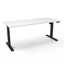 CLEG Open Workstation - Natural White Melamine and Silver Powder Coat_x000D_
1800mm W x 700mm D x 730mm H_x000D_
Dual Post Leg in Silver Powdercoat - Matching Perforated Modesty Panel_x000D_
E0 Rated Melamine Board - 2 x 80mm Diameter Cable Entry Holes Default Vendor
