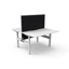 Rapid Span Corner Workstation - Natural Oak Melamine and Silver Powder Coat_x000D_
1500mm x 1500mm x 750mm D x 730mm H_x000D_
Unique Span Leg - Matching Perforated Modesty Panel With Corner Leg_x000D_
E0 Rated Melamine Board - 1 x 80mm Diameter Cable Entr Default Vendor