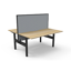 Rapid Span Corner Workstation - Natural Oak Melamine and White Powder Coat_x000D_
1500mm x 1500mm x 750mm D x 730mm H_x000D_
Unique Span Leg - Matching Perforated Modesty Panel With Corner Leg_x000D_
E0 Rated Melamine Board - 1 x 80mm Diameter Cable Entry Default Vendor