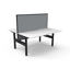 Rapid Span Corner Workstation - Natural Oak Melamine and Silver Powder Coat_x000D_
1800mm x 1200mm x 750mm D x 730mm H_x000D_
Unique Span Leg - Matching Perforated Modesty Panel With Corner Leg_x000D_
E0 Rated Melamine Board - 1 x 80mm Diameter Cable Entr Default Vendor