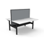 Rapid Span Corner Workstation - Natural White Melamine and Silver Powder Coat_x000D_
1800mm x 1200mm x 750mm D x 730mm H_x000D_
Unique Span Leg - Matching Perforated Modesty Panel With Corner Leg_x000D_
E0 Rated Melamine Board - 1 x 80mm Diameter Cable En Default Vendor