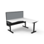 Rapid Span Corner Workstation - Natural White Melamine and Black Powder Coat_x000D_
1800mm x 1200mm x 700mm D x 730mm H_x000D_
Unique Span Leg - Matching Perforated Modesty Panel With Corner Leg_x000D_
E0 Rated Melamine Board - 1 x 80mm Diameter Cable Ent Default Vendor