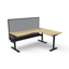 Rapid Span Corner Workstation - Natural White Melamine and White Powder Coat_x000D_
1800mm x 1200mm x 700mm D x 730mm H_x000D_
Unique Span Leg - Matching Perforated Modesty Panel With Corner Leg_x000D_
E0 Rated Melamine Board - 1 x 80mm Diameter Cable Ent Default Vendor