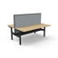 Rapid Span Corner Workstation - Natural White Melamine and Black Powder Coat_x000D_
1800mm x 1500mm x 750mm D x 730mm H_x000D_
Unique Span Leg - Matching Perforated Modesty Panel With Corner Leg_x000D_
E0 Rated Melamine Board - 1 x 80mm Diameter Cable Ent Default Vendor