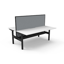 Rapid Span Corner Workstation - Natural White Melamine and White Powder Coat_x000D_
1800mm x 1500mm x 750mm D x 730mm H_x000D_
Unique Span Leg - Matching Perforated Modesty Panel With Corner Leg_x000D_
E0 Rated Melamine Board - 1 x 80mm Diameter Cable Ent Default Vendor