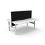Rapid Span Corner Workstation - Natural Oak  Melamine and Black Powder Coat_x000D_
1800mm x 1800mm x 750mm D x 730mm H_x000D_
Unique Span Leg - Matching Perforated Modesty Panel With Corner Leg_x000D_
E0 Rated Melamine Board - 1 x 80mm Diameter Cable Entr Default Vendor