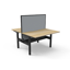 Rapid Span Corner Workstation - Natural White Melamine and Silver Powder Coat_x000D_
1800mm x 1800mm x 750mm D x 730mm H_x000D_
Unique Span Leg - Matching Perforated Modesty Panel With Corner Leg_x000D_
E0 Rated Melamine Board - 1 x 80mm Diameter Cable En Default Vendor