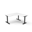 Rapid Span Open Workstation - Beech Melamine and Black Powder Coat_x000D_
1200mm W x 700mm D x 730mm H_x000D_
Unique Span Leg - Matching Perforated Modesty Panel_x000D_
E0 Rated Melamine Board - 2 x 80mm Diameter Cable Entry Holes Default Vendor
