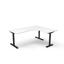 Rapid Span Open Workstation - Beech Melamine and Silver Powder Coat_x000D_
1500mm W x 700mm D x 730mm H_x000D_
Unique Span Leg - Matching Perforated Modesty Panel_x000D_
E0 Rated Melamine Board - 2 x 80mm Diameter Cable Entry Holes Default Vendor