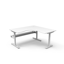 Rapid Span Open Workstation - Natural White Melamine and Silver Powder Coat_x000D_
1500mm W x 700mm D x 730mm H_x000D_
Unique Span Leg - Matching Perforated Modesty Panel_x000D_
E0 Rated Melamine Board - 2 x 80mm Diameter Cable Entry Holes Default Vendor