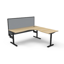 Rapid Span Open Workstation With Return - Two Piece Top - 2 x 80mm Diameter Cable Entry Holes_x000D_
Beech Melamine and Black Powder Coat - E0 Rated Melamine Board _x000D_
1800mm x 1800mm x 700mm D x 730mm H - Return 600mm D_x000D_
Unique Span Leg -Matchi Default Vendor