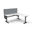 Rapid Span Open Workstation With Return - Two Piece Top  - 2 x 80mm Diameter Cable Entry Holes_x000D_
Beech Melamine and White Powder Coat - E0 Rated Melamine Board_x000D_
1800mm x 1800mm x 700mm D x 730mm H - Return 600mm D_x000D_
Unique Span Leg -Matchi Default Vendor