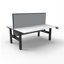 Corner Workstation - 3 Piece Construction - Cherry Melamine and Ironstone_x000D_
1200mm x 1800mm x 600mm D x 730mm H _x000D_
E0 Rated Melamine Board - 25mmT Worksurface / 18mm T Underframe_x000D_
1 x 80mm Diameter Cable Entry Hole In Work Top Default Vendor