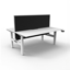 Corner Workstation - 3 Piece Construction - Beech Melamine and Ironstone_x000D_
1200mm x 2100mm x 600mm D x 730mm H _x000D_
E0 Rated Melamine Board - 25mmT Worksurface / 18mm T Underframe_x000D_
1 x 80mm Diameter Cable Entry Hole In Work Top Default Vendor