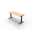 Corner Workstation - 3 Piece Construction - Natural Oak Melamine and Ironstone_x000D_
1200mm x 2100mm x 600mm D x 730mm H _x000D_
E0 Rated Melamine Board - 25mmT Worksurface / 18mm T Underframe_x000D_
1 x 80mm Diameter Cable Entry Hole In Work Top Default Vendor