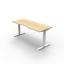 Corner Workstation - 3 Piece Construction - Natural White Melamine and Ironstone_x000D_
1800mm x 1500mm x 600mm D x 730mm H _x000D_
E0 Rated Melamine Board - 25mmT Worksurface / 18mm T Underframe_x000D_
1 x 80mm Diameter Cable Entry Hole In Work Top Default Vendor