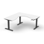Corner Workstation - 3 Piece Construction - Cherry Melamine and Ironstone_x000D_
1800mm x 1800mm x 600mm D x 730mm H _x000D_
E0 Rated Melamine Board - 25mmT Worksurface / 18mm T Underframe_x000D_
1 x 80mm Diameter Cable Entry Hole In Work Top Default Vendor