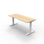 Corner Workstation - 3 Piece Construction - Natural White Melamine and Ironstone_x000D_
2100mm x 1500mm x 600mm D x 730mm H _x000D_
E0 Rated Melamine Board - 25mmT Worksurface / 18mm T Underframe_x000D_
1 x 80mm Diameter Cable Entry Hole In Work Top Default Vendor