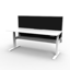 Boost Static Single Sided Workstation - 1500mm W x 750mm D x 730mm H_x000D_
Natural White Melamine and Black Satin_x000D_
E0 Rated 25mm Thick Top with 50mm D Scallop Cut Out To Rear_x000D_
Underframe Finished In Powder coat, Adjustable Levelling Feet_x000 Default Vendor
