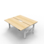 Boost Static Single Sided Workstation with Cable Tray_x000D_
Natural Oak Melamine and Black Satin_x000D_
1800mm W x 750mm D x 730mm H Boost Static Workstation with Fully Ducted Cable Tray With Punchout For Power & Data To be Fitted To Either External Or I Default Vendor