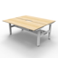 Boost Static Single Sided Workstation with Screen_x000D_
Natural Oak Melamine and Black Satin_x000D_
1800mm W x 750mm D x 730mm H Boost Static Workstation with_x000D_
1800mm W x 900mm H x 30mm T Pinnable Privacy Screen Default Vendor