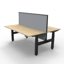 Boost Static Single Sided Workstation with Screen and Cable Tray_x000D_
Natural White Melamine and White Powder Coat_x000D_
1800mm W x 750mm D x 730mm H Boost Static Workstation with 1800mm W x 900mm H x 30mm T Pinnable Privacy Screen & Fully Ducted Cable Default Vendor